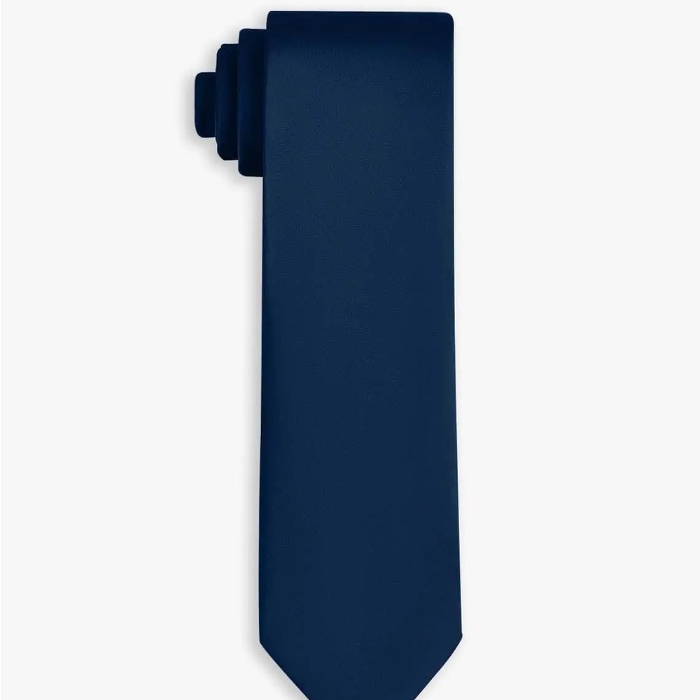 Lot of 10 Azazie Navy Blue Men's Wide Tie